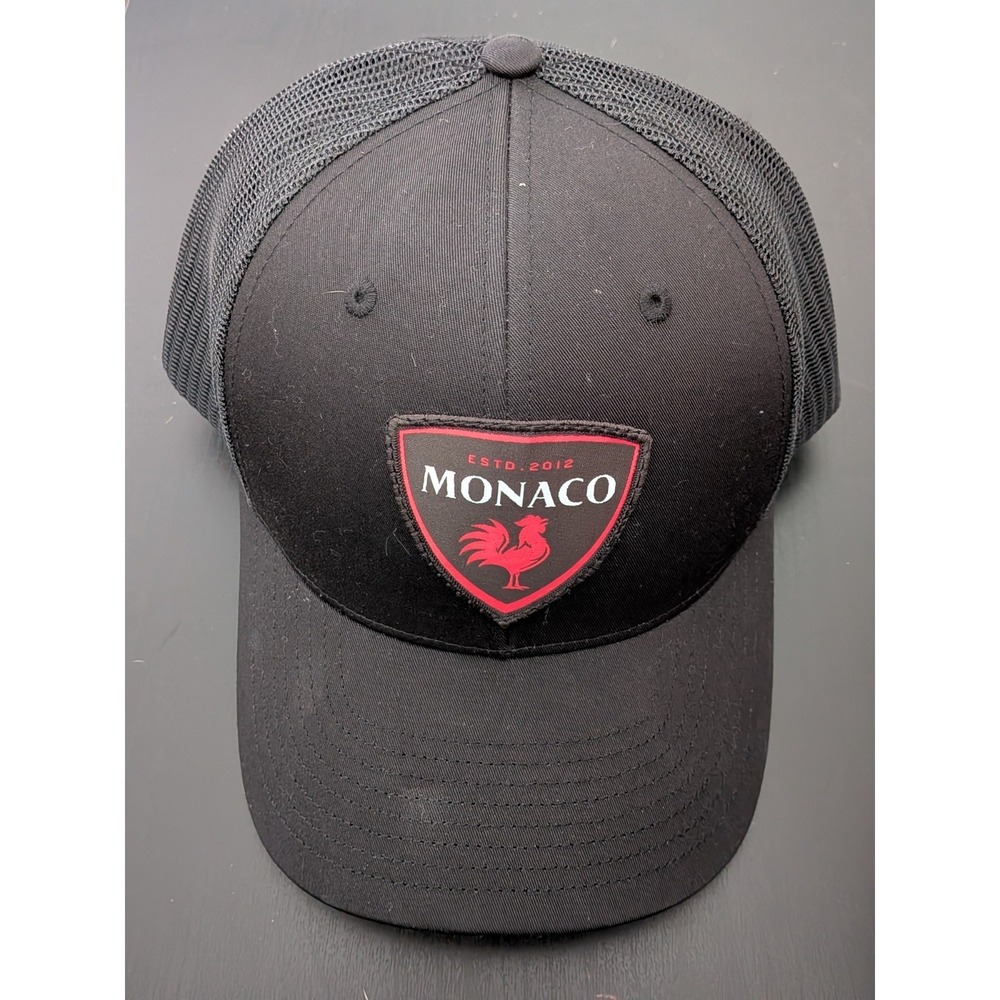 Monaco Cocktails Mesh Snapback Trucker Hat Black Richardson‎ OSFM